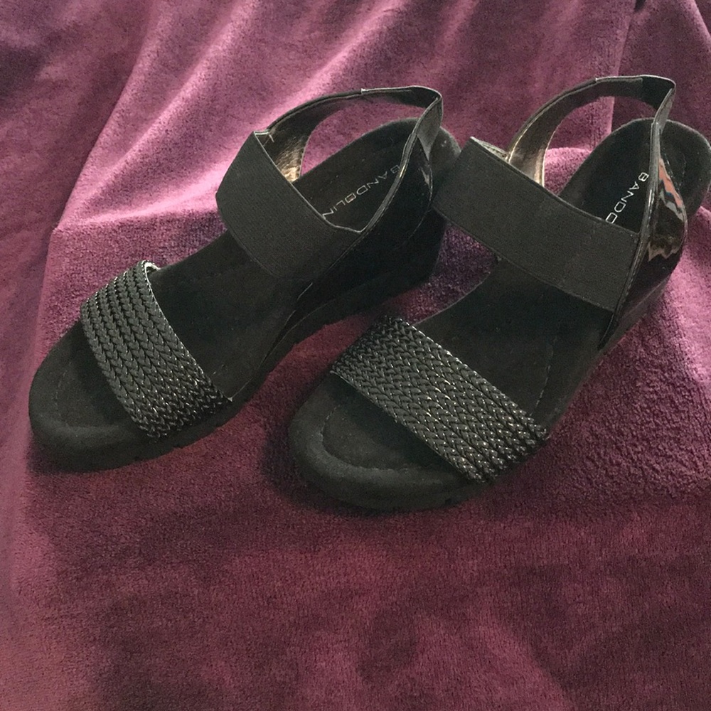 Bandolino black wedge heel - Picture 2 of 8